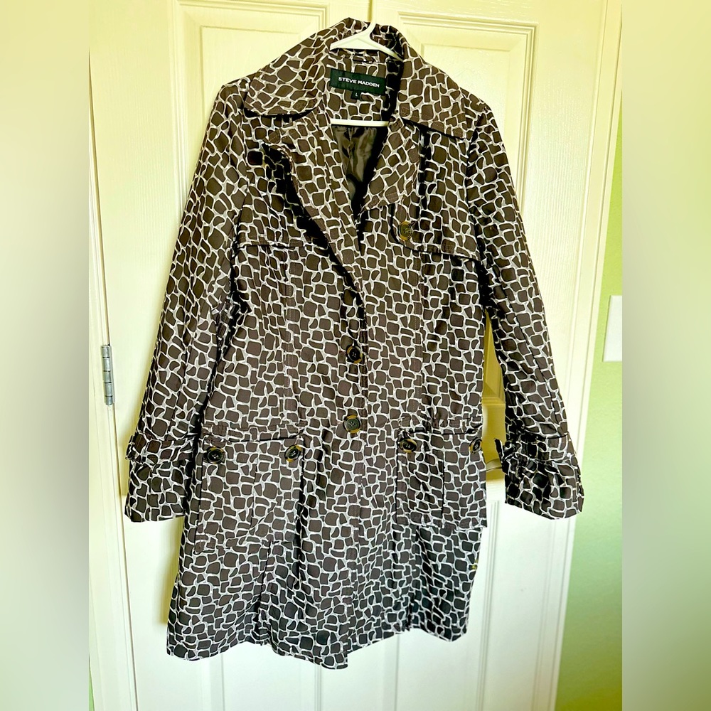 Animal Print Coat.